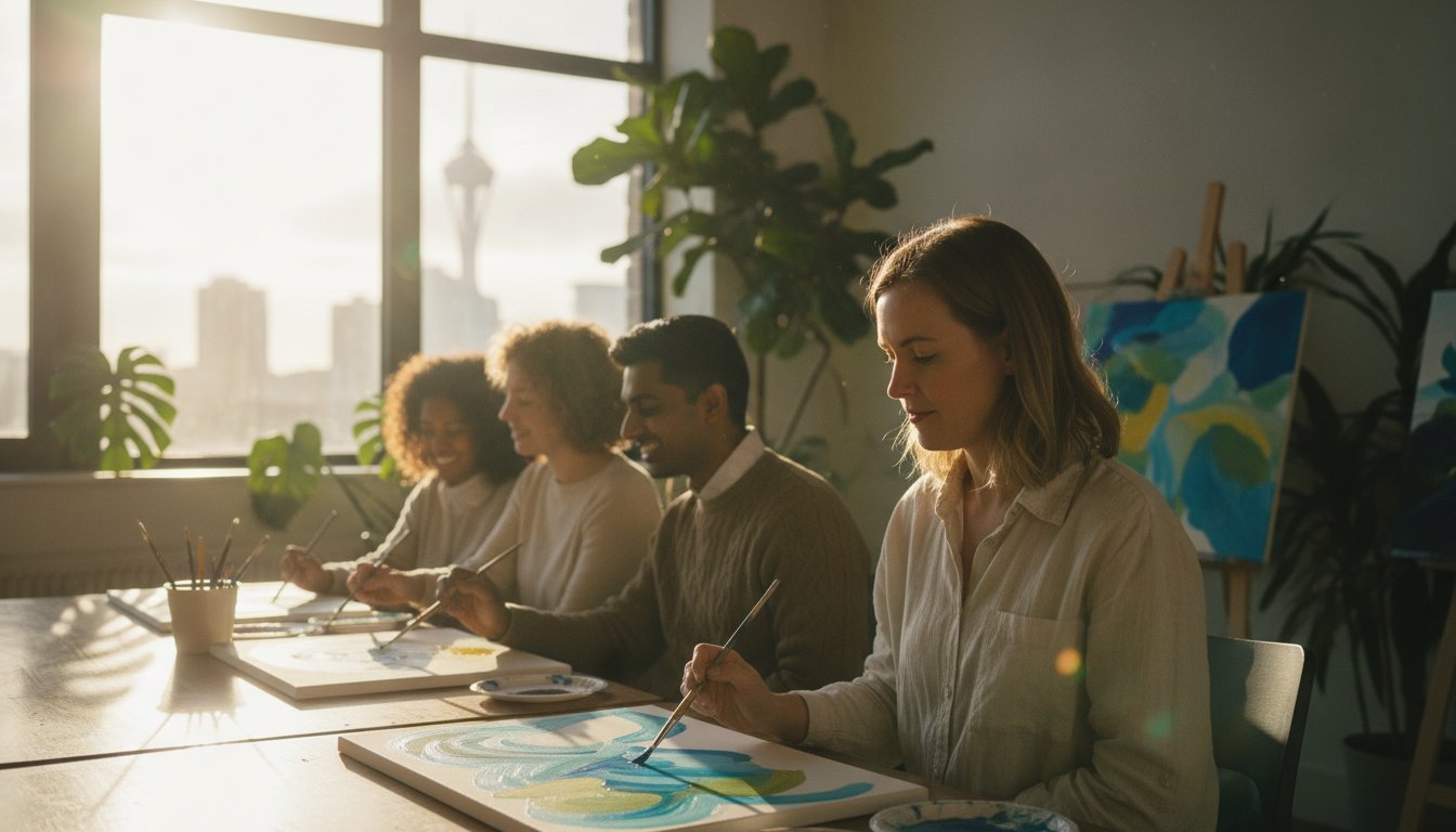 Mindful Painting Workshop Hampshire: A Beginner’s Guide to Creative Calm