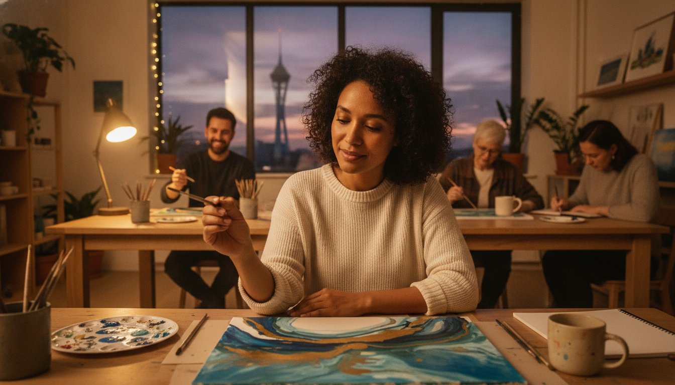 Stress Relief Activities Portsmouth: Why Creative Flow Beats Passive Rest